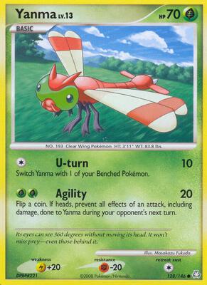 Yanma card from Legends Awakened