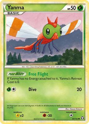 Yanma card from Triumphant