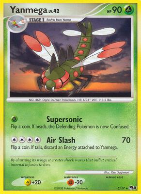 Yanmega card from POP Series 8