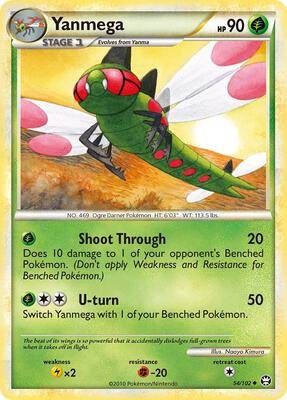 Yanmega card from Triumphant