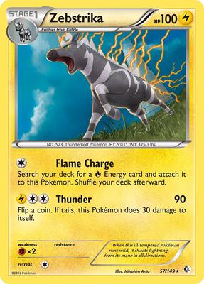 Zebstrika card from Boundaries Crossed