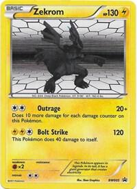 Zekrom - BW005 card from Black and White Promos