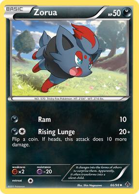 Zorua card from Emerging Powers