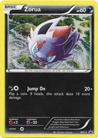 Zorua - BW12 card from Black and White Promos
