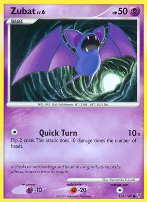 Zubat card from Supreme Victors