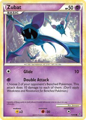 Zubat card from Unleashed