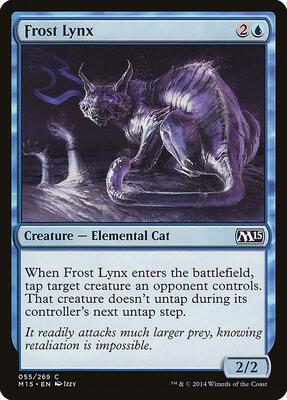 Frost Lynx card from Magic 2015 (M15)
