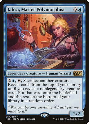 Jalira, Master Polymorphist card from Magic 2015 (M15)