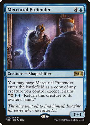 Mercurial Pretender card from Magic 2015 (M15)