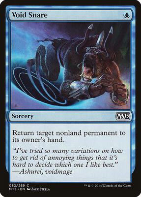 Void Snare card from Magic 2015 (M15)