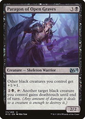 Paragon of Open Graves card from Magic 2015 (M15)