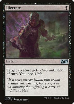 Ulcerate card from Magic 2015 (M15)