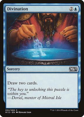 Divination card from Magic 2015 (M15)