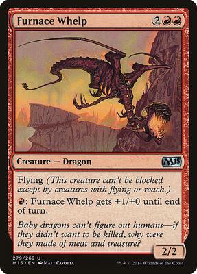 Furnace Whelp card from Magic 2015 (M15)