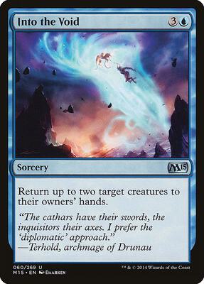 Into the Void card from Magic 2015 (M15)