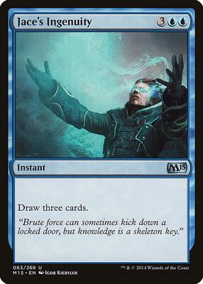 Jace's Ingenuity card from Magic 2015 (M15)
