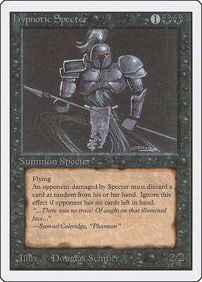 Hypnotic Specter card from Unlimited Edition