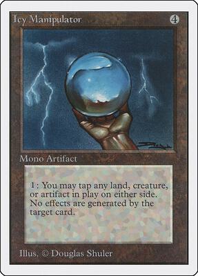 Icy Manipulator card from Unlimited Edition