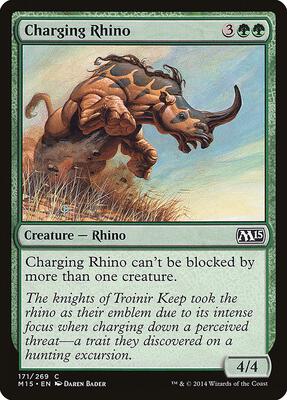Charging Rhino card from Magic 2015 (M15)