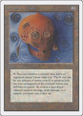 Illusionary Mask card from Unlimited Edition