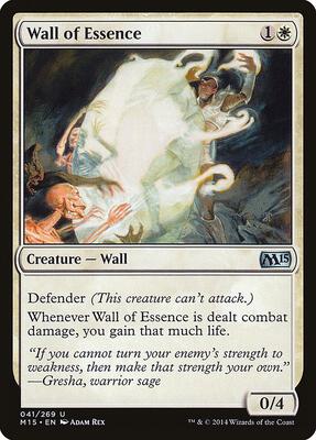 Wall of Essence card from Magic 2015 (M15)