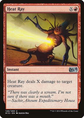 Heat Ray card from Magic 2015 (M15)