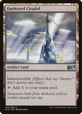 Darksteel Citadel card from Magic 2015 (M15)