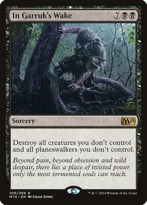 In Garruk's Wake card from Magic 2015 (M15)