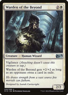 Warden of the Beyond card from Magic 2015 (M15)