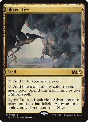 Sliver Hive card from Magic 2015 (M15)