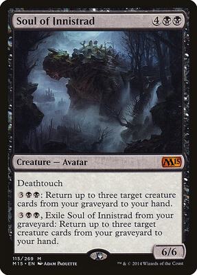 Soul of Innistrad card from Magic 2015 (M15)