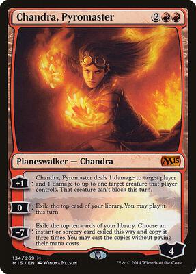 Chandra, Pyromaster card from Magic 2015 (M15)