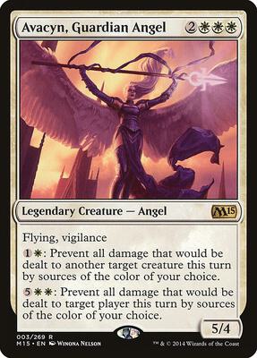 Avacyn, Guardian Angel card from Magic 2015 (M15)