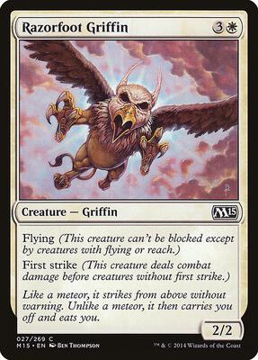 Razorfoot Griffin card from Magic 2015 (M15)