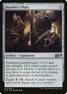 Brawler's Plate card from Magic 2015 (M15)