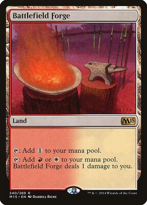 Battlefield Forge card from Magic 2015 (M15)
