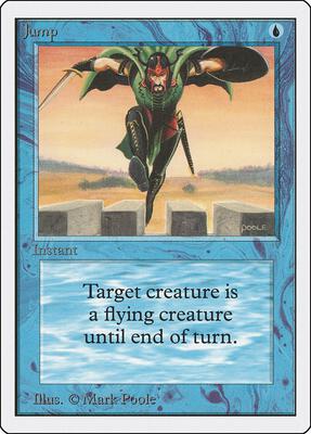 Jump card from Unlimited Edition