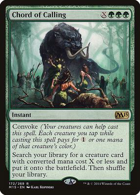 Chord of Calling card from Magic 2015 (M15)