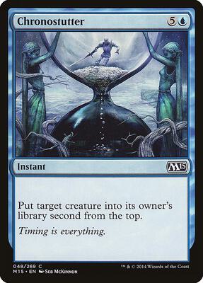 Chronostutter card from Magic 2015 (M15)