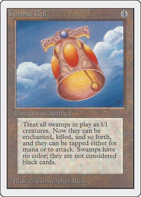 Kormus Bell card from Unlimited Edition