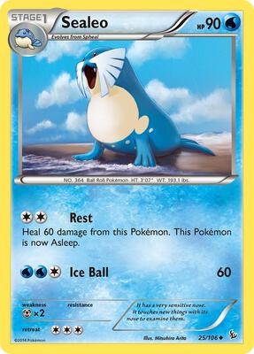 Sealeo card from XY - Flashfire