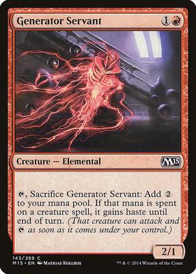 Generator Servant card from Magic 2015 (M15)