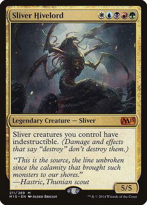 Sliver Hivelord card from Magic 2015 (M15)