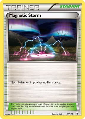 Magnetic Storm card from XY - Flashfire