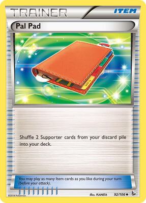Pal Pad card from XY - Flashfire