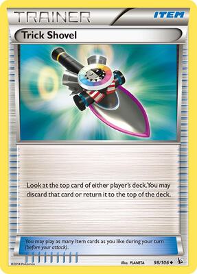 Trick Shovel card from XY - Flashfire