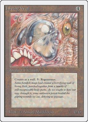 Living Wall card from Unlimited Edition
