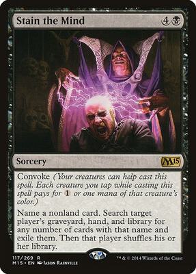 Stain the Mind card from Magic 2015 (M15)