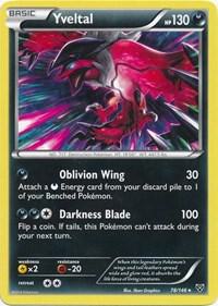 Yveltal - 78/146 (Cracked Ice Holo) card from Deck Exclusives