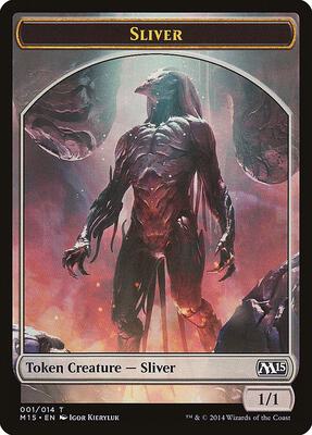 Sliver Token card from Magic 2015 (M15)